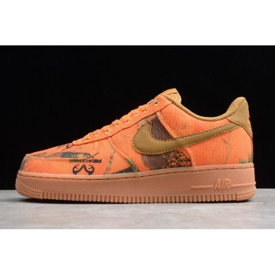 Nike Air Force 1 '07 Lv8 3 Kahverengi / Turuncu Kaykay Ayakkabı Türkiye - A057OBJY